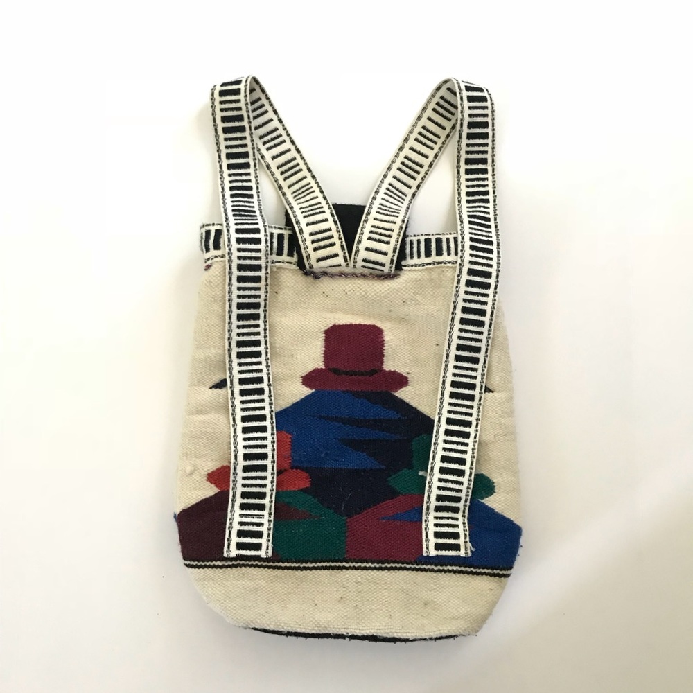FLASH SALE Wool vintage back pack